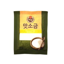 CJ백설 맛소금100g/꽃소금/소금/맛소금/천일염/구운소금, 맛소금100g