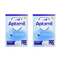 압타밀 프로누트라 프레 앙팡밀쉬 300g 2팩 Aptamil Pronutra Pre Anfangmilch, 2개