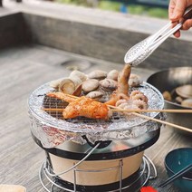 일본식 규카츠화로 숯불 미니 화로 규카츠 야끼니꾸, H, 1개