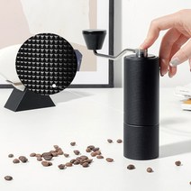 TIMEMORE 타임모어 커피 그라인더 커피 원두 분쇄기 C3핸드밀 밤톨 갈기 수동 휴대용, 블랙