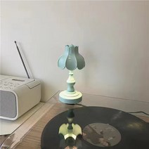 소미 마카롱 미니 앨리스 램프 쉐이드 LED 무드등, 파란색