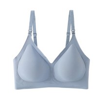 키작녀임부복 임산부원피스 수유나시 새로운 여름 출산 브래지어 원활한 편안한 수면 간호 임신 옷 처진 방