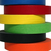 종이 마스킹테이프 20MM X 40M 6색 택1 투디코 적색 종이마스킹테이프 접착테이프, 색상, 3M 노란색
