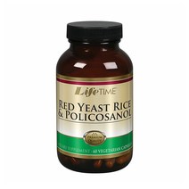 라이프타임 Lifetime Red Yeast Rice 폴리코사놀 혈관청소부 60 정
