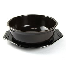멜라민 뚝배기 곰탕기 설렁탕기 업소용 식당용 국밥, 뚝배기받침(왕대)
