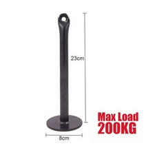 체육관 Lat 당겨 밧줄 Pully 케이블 기계 첨부 파일 삼두근 피트 니스 T-바 핸들 그립 장비 홈 조정 무게 운동, 라이트 그린