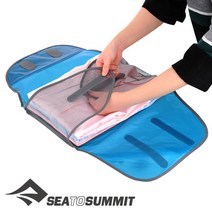 [텐잘남] SEATOSUMMIT 씨투써밋 여행용 가방 울트라실 셔츠 폴더, 울트라실 셔츠 폴더 SM 블루
