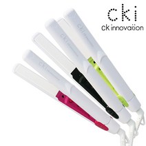 CKI-I073 미니고데기 고데기 매직기 고대기 휴대용 앞머리, CKI-I073(블랙)+파우치