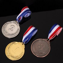 욜케이유 칭찬 우승 목걸이 상 메달 금 은 동 시상식 대회 기념 졸업 기념, 금메달