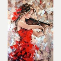 The Leong 보석십자수주문 십자수 신형, 30x40라운드 드릴