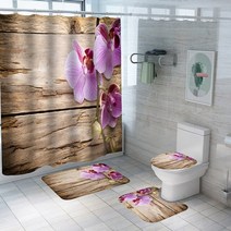 파티션 칸막이 배리어 분리 구분 조립 욕실 방수 샤워 커튼 폴리 에스테르 션 커튼 방지, yf796, 폭180×높이200cm