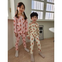 [아동] 당근 실내복 ( 3col / S-2XL ) 봄 내의 내복 여아 남아