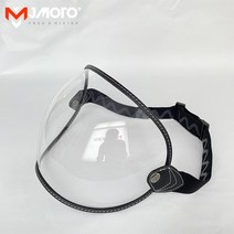 오토바이 헬멧 버블 바이저 렌즈 고글 벨 모토 3/로얄/SHOEI P-ZERO/심슨 레트로 안경 장비에 대한 안개 방, 11 MJH-L01 Clear