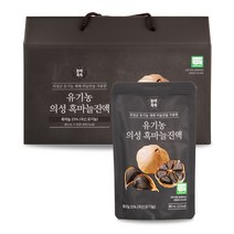 몸애쏙쏙 유기농 의성 흑마늘진액, 30개, 80ml