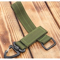 등산용 찍찍이 회전 사이즈조절 고리 행거 후크 미니멀캠핑 랜턴걸이, 1개, 블랙