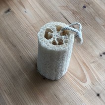 에꼬앙주 천연 통수세미 각질제거 친환경 바디 샤워타올(S), 1개