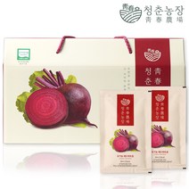 청춘농장 유기농 레드비트 건강즙, 유기농 레드비트즙 실속형 60포