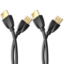 벤션 슈퍼포터블 HDMI 2.0 케이블, 2개, 1.5m