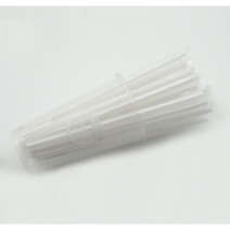 이솔산업 생분해성 옥수수 친환경 PLA 일회용 빨대 7X210mm (개별포장)-국산 250개, 3개, 500매입