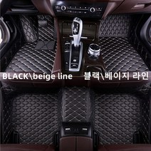Ecool 재규어 바닥매트 바닥발판 코일매트 자동차발매트 카매트 E-PACE F-PACE F-TYPE I-PACE S-TYPE X-TYPE XE XF XJ, 검은색, XE(15년~현재)