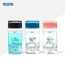 코멕스 사각스퀘어 보틀 X 1, 아쿠아블루(순록)