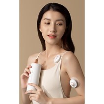 스마트쑥뜸기 연기없는 가정용찜질기 휴대용뜸 쑥뜸기 가정용훈증장치 전자뜸 찜질기 무연뜸 붙이는쑥뜸 전기쑥뜸기 뜸질기 쑥패치, 블루, 헤드 3개