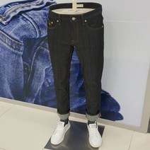 남성 슬림일자 블랙생지 베를린PJTZ5BEK081