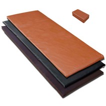 레자매트 일자형 중66x180 베개포함 지퍼분리형 찜질방 팬션 병원, 블랙, 1개