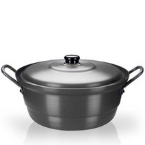 [메가쇼핑] 국솥 경질 냄비 찜솥 찜냄비 튀김 곰솥 뚜껑없음 30cm #2505Pick #Top Pick item, 본상품선택, 뚜껑없음30cm, 본상품선택