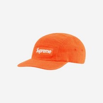 슈프림 리넨 피티드 캠프캡 네온 오렌지 - 22SS Supreme Linen Fitted Camp Cap Neon Orange 22SS213179