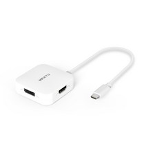 (NEXT 2277TCH-4K) TYPE-C to HDMI DVI VGA PD포트 멀티어댑터 MST지원 4KUHD 60Hz
