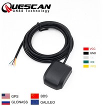 3.3V5V 직렬 포트 TTL GNSS 수신기 GPS GLONASS 갈릴레오 베이더우 안테나 PPS 모듈 QZSS SBAS 내장형 UBX M10050 NMEA 프로토콜, [02] GPS Galileo Beidou