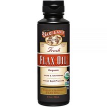 발린스 신선한 유기농 아마 오일 8fl oz