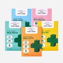 파파메디 애견 강아지 영양제 종합 패키지 5종 세트, 1세트 5박스 (관절/유산균/눈/치아/기관지)