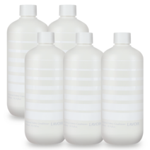 라브아 퍼퓸 유연제 화이트머스크&앰버향 500ml, 5개