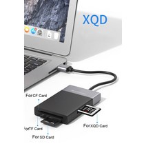 리더기 6 in 1 멀티 메모리 카드 리더 usb 3.0 xqd cf tf 컴팩트 카드