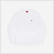 슈프림 스몰 박스 긴팔 롱슬리브 가을 티셔츠 화이트 627058 [정품]