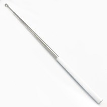 네츄럴파크 전자칠판용 무광 지시봉 전자펜 스트랩 감압식 안테나형 길이조절, 전자칠판용 무광 전자펜-화이트(스트랩포함), 1개