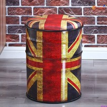 인테리어 의자 업소용 철재의자 드럼통의자 빈티지의자 소파 디자인 카페 당구장의자 사무실 헬스장, 레몬노랑높이45폭30cm