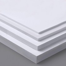 5pcs 1mm 2mm 3mm 4.5mm 5mm 7mm 8mm 9mm 스티로폼 플레이트 300x200mm PVC 시트 폼 보드 모델 제작 재료 크기, [07] 4.5mm black