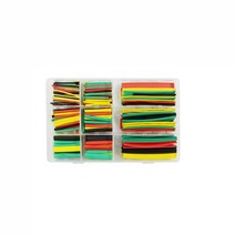 164pcs 328pcs 세트 8 크기 열 수축 튜브 수축 모듬 폴리올레핀 절연 슬리빙 열 수축 튜브 와이어 케이블, 협력사, 상자 328pcs