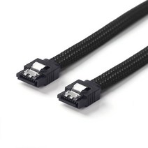 Sata3 7 핀 데이터 케이블 HDD 하드 디스크 드라이브 코드 라인 나일론 브레이드 화이트 레드 슬리브 6 gb/s 1 개 3 50cm, 0.5m 3PCS