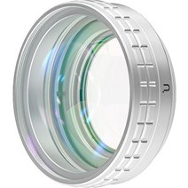 Ulanzi 울란지 2437 [WL-2 Sony ZV1/Sony RX100 VII 대응 광각렌즈 매크로렌즈 2in1 18mm 광각 10X 매크로 화이트], 단일