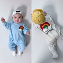 스타일베베 무지개슈트 남아 여아 아기 신생아 6개월 12개월 돌 조카 출산 선물