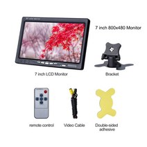 서브모니터 노트북 보조 듀얼 게이밍 플스 포터블 7 10.1 inch tft lcd car monitor display car rear view camera cctv 8, 협력사, 800x480 중 7