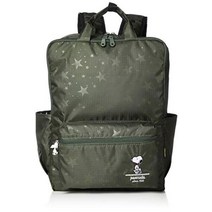 [하피타스] 배낭 스누피 배낭 핸들 부착 캐리 온 가능 20L SNOOPY 해피타스 HAP0103 HAP0103-PN PN28.스타 카키