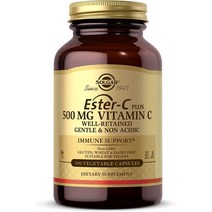 Solgar Vitamin 솔가 비타민 C Ester-C 500mg 100정