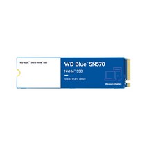 웨스턴디지털 500GB WD Blue SN570 NVMe 인터널 SSD Gen3 x4 PCIe 8Gb s M.2 2280 최대 3 500MB WDS500G3B0C, SN570 - Up to 3 500 MB/s, 250GB