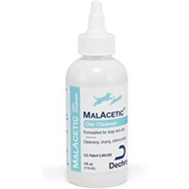 Dechra MalAcetic Otic Apple Scented Ear/Skin Cleanser 4-Ounce null, 1개