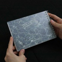 엠플래닛 투두리스트 위클리 플래너 학생 가로형 다이어리북 반투명커버 스프링문구 꾸미기, Black